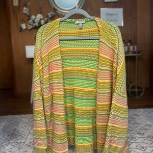 ASOS Multicolor Striped Cardigan